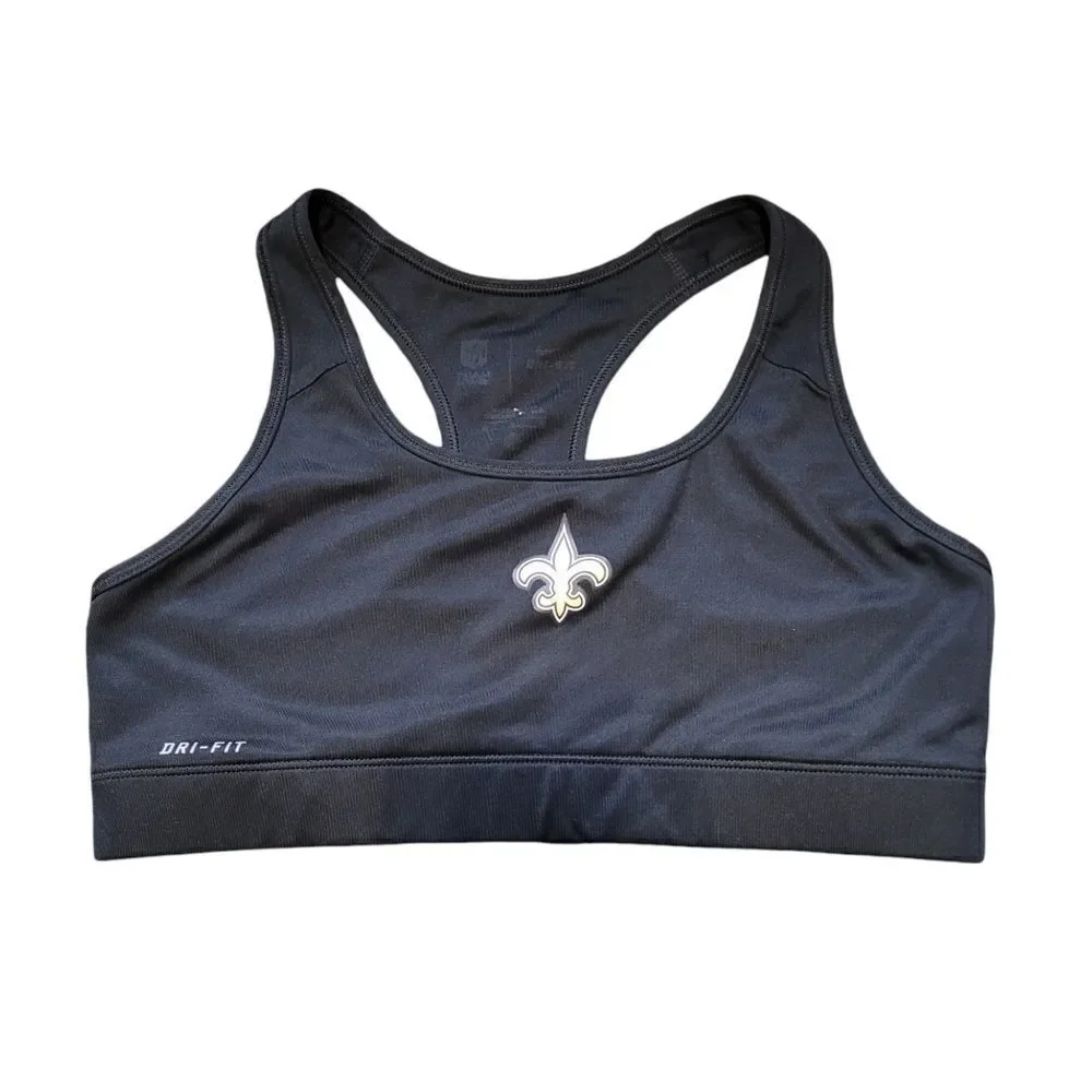 Nike NFL Saints sports bra
